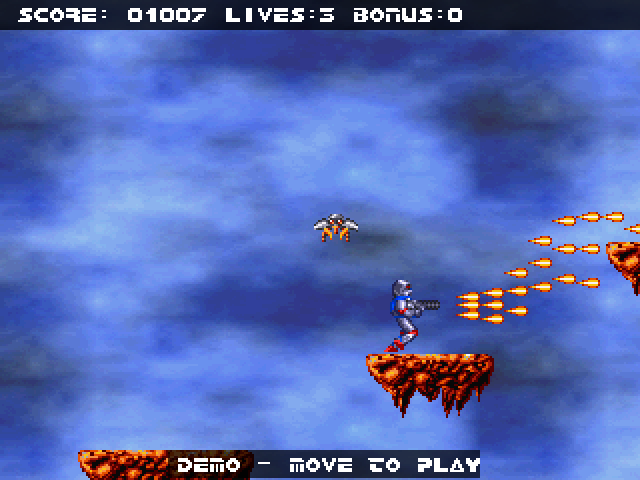 Capture d’écran de Turrican32 Go